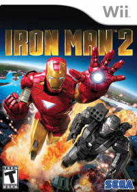 Iron Man 2 Wii  box art